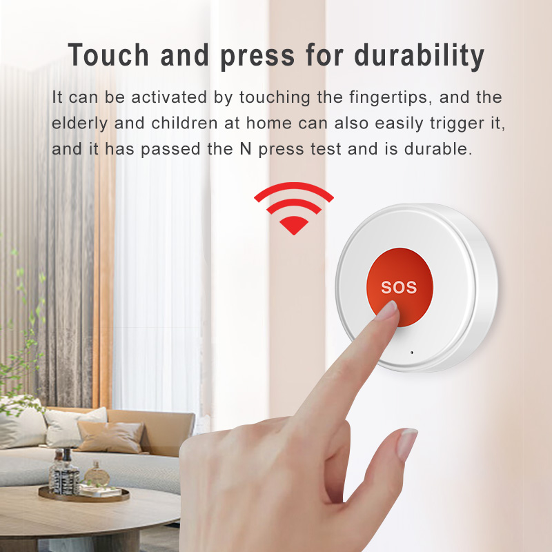 Przycisk alarmowy WiFi SOS Sma – Home Security Bell recenzja i cena