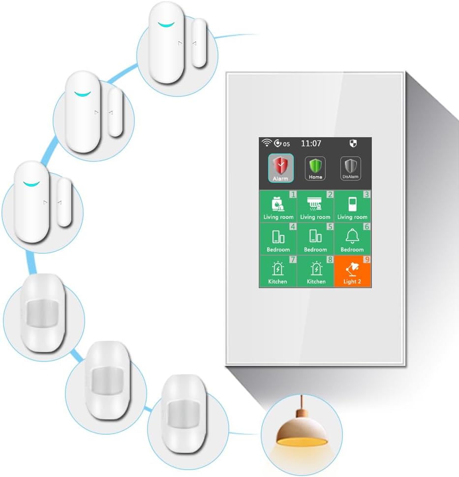 Lanbon LCD Smart Switch 433mhz – Home Security Uk recenzja i cena