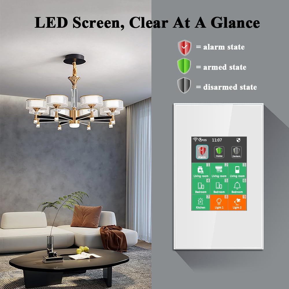 Lanbon LCD Smart Switch 433mhz – Home Security Uk recenzja i cena