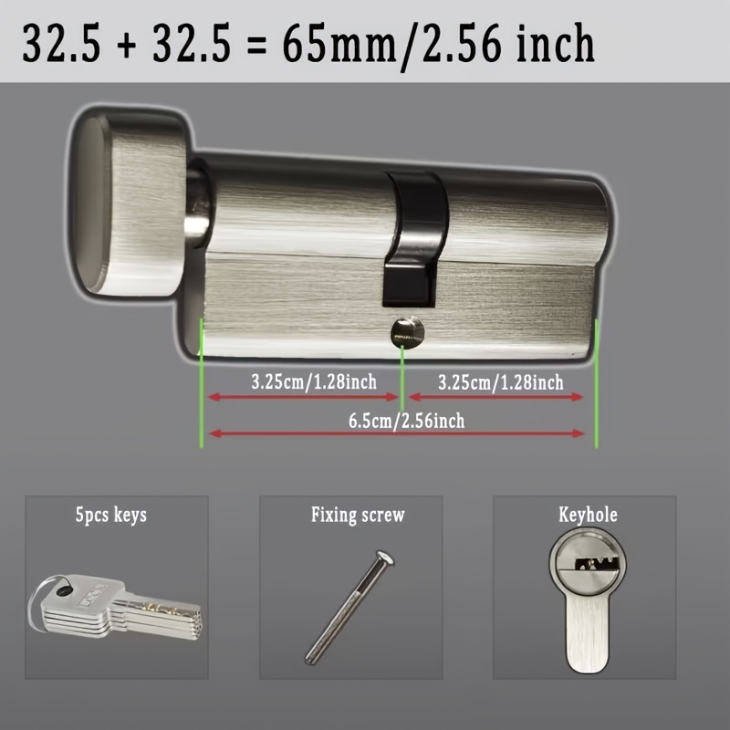1 szt. Europejski Standardowy  – Home Security Door Lock recenzja i cena